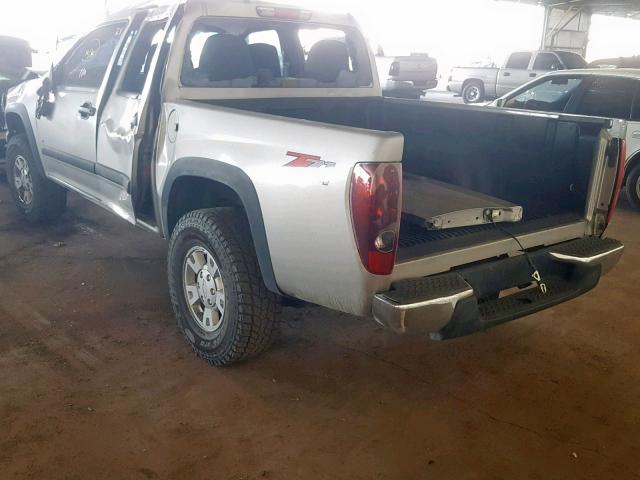1GCDT33E088215845 - 2008 CHEVROLET COLORADO L SILVER photo 3
