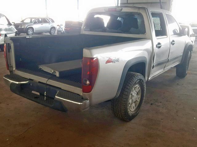 1GCDT33E088215845 - 2008 CHEVROLET COLORADO L SILVER photo 4