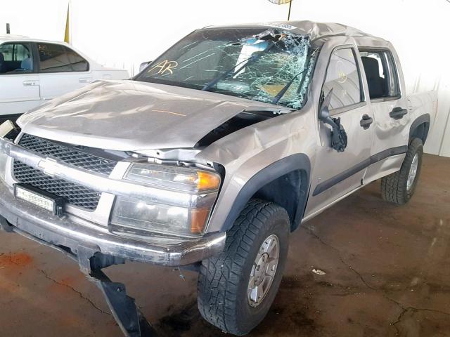 1GCDT33E088215845 - 2008 CHEVROLET COLORADO L SILVER photo 9