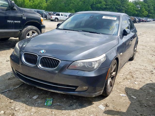 WBANW13509C161619 - 2009 BMW 535 I GRAY photo 2