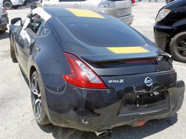 JN1AZ4EH9KM420595 - 2019 NISSAN 370Z BASE BLACK photo 3