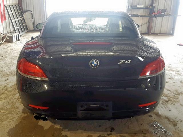 WBALM53539E160943 - 2009 BMW Z4 SDRIVE3 BLACK photo 6