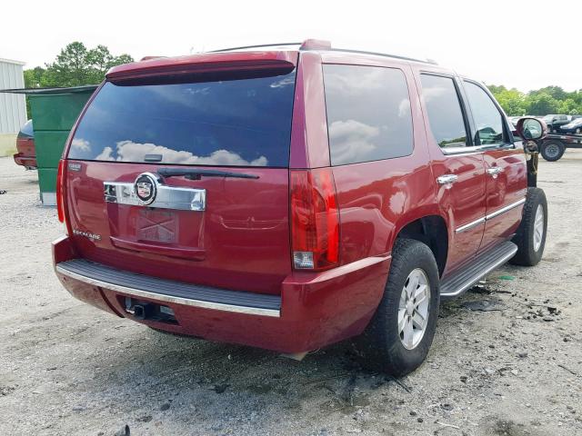 1GYFK63867R183218 - 2007 CADILLAC ESCALADE L RED photo 4