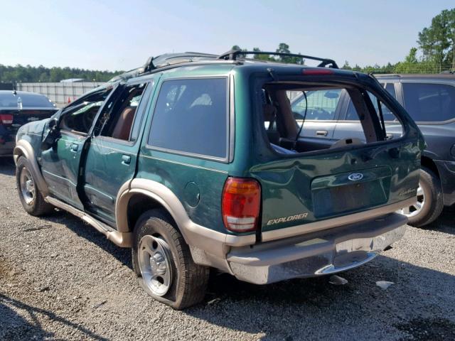 1FMZU64P21UB21396 - 2001 FORD EXPLORER E GREEN photo 3