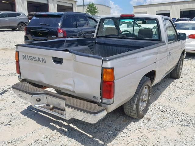 1N6SD11S5VC413179 - 1997 NISSAN TRUCK BASE GRAY photo 4