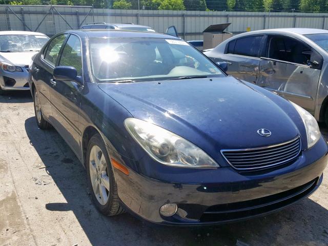 JTHBA30G365171940 - 2006 LEXUS ES 330 BLUE photo 1