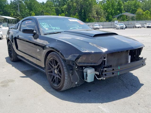 1ZVBP8CF9C5213584 - 2012 FORD MUSTANG GT BLACK photo 1