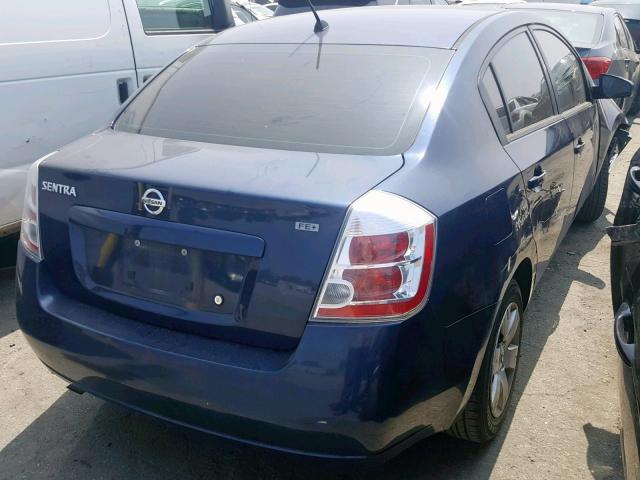 3N1AB61E19L646842 - 2009 NISSAN SENTRA 2.0 BLUE photo 4