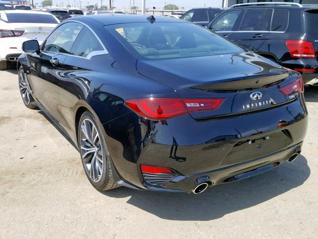 JN1CV7EK6JM200606 - 2018 INFINITI Q60 PURE BLACK photo 3