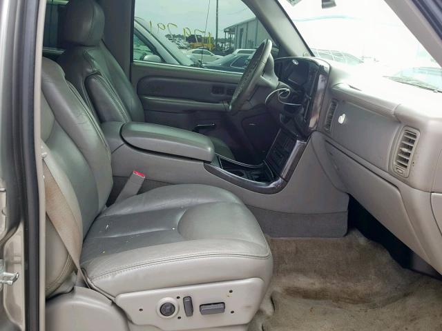 1GKEK63U56J164854 - 2006 GMC YUKON DENA GRAY photo 5