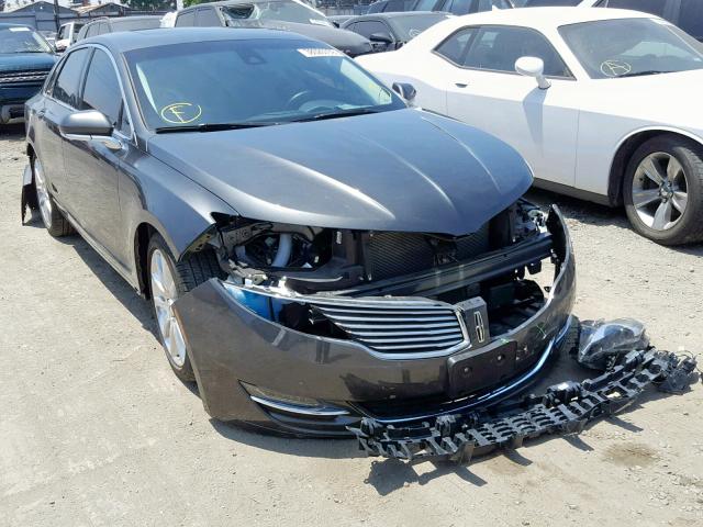 3LN6L2LUXGR634417 - 2016 LINCOLN MKZ HYBRID GRAY photo 1