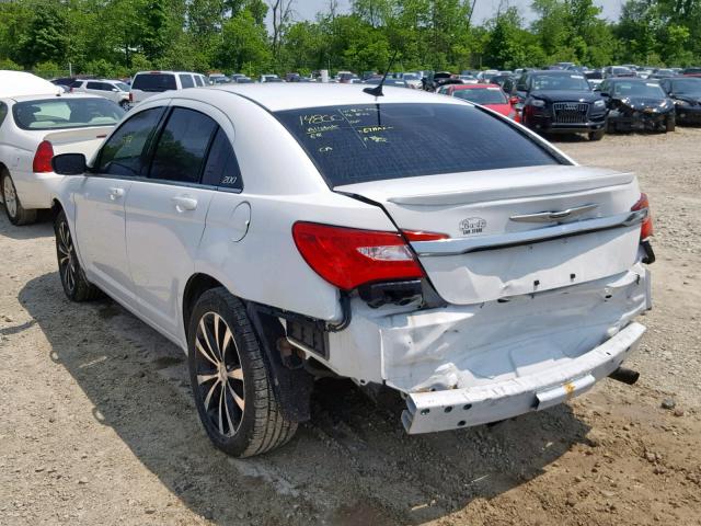 1C3CCBBB4DN521833 - 2013 CHRYSLER 200 WHITE photo 3