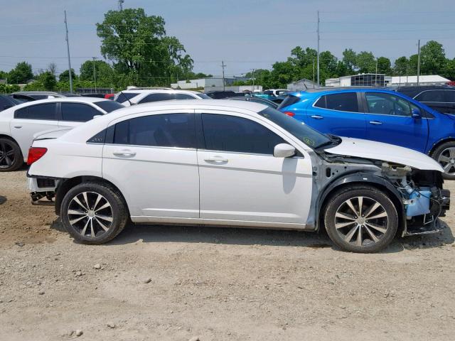 1C3CCBBB4DN521833 - 2013 CHRYSLER 200 WHITE photo 9