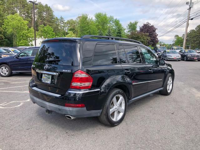 4JGBF25E89A490679 - 2009 MERCEDES-BENZ GL BLACK photo 4