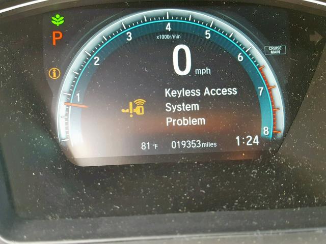 19XFC1F75GE040930 - 2016 HONDA CIVIC EXL 蓝色 照片 8