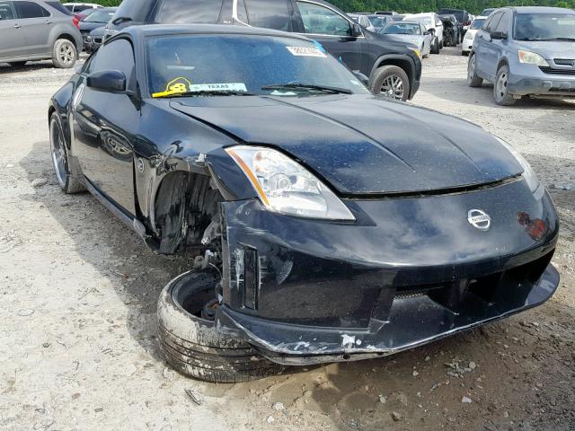 JN1AZ34E83T002764 - 2003 NISSAN 350Z COUPE BLACK photo 1