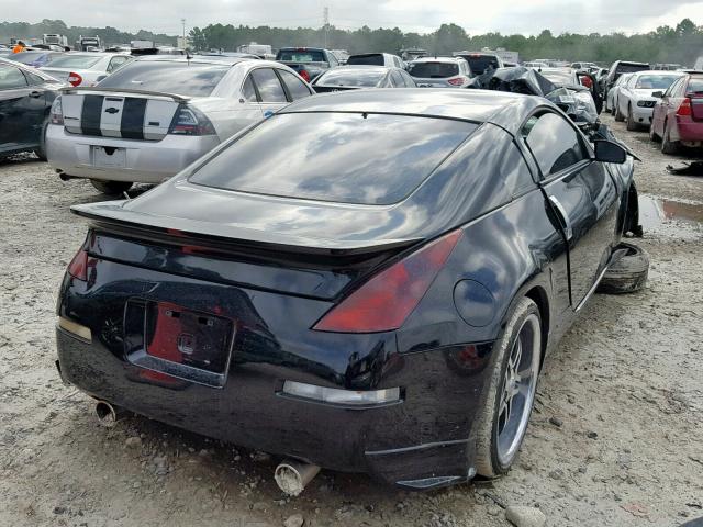 JN1AZ34E83T002764 - 2003 NISSAN 350Z COUPE BLACK photo 4