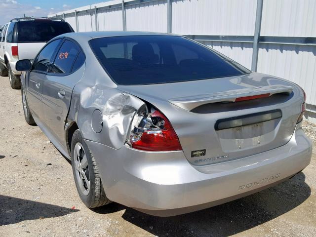 2G2WP552781114711 - 2008 PONTIAC GRAND PRIX SILVER photo 3