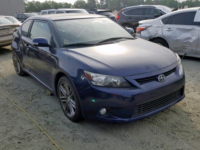 JTKJF5C79B3016586 - 2011 TOYOTA SCION TC ლურჯი ფოტო 1