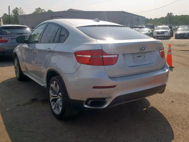 5UXFG8C56BLZ96173 - 2011 BMW X6 XDRIVE5 SILVER photo 3