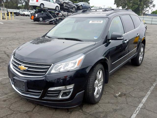 1GNKVJKD8HJ292252 - 2017 CHEVROLET TRAVERSE P BLACK photo 2