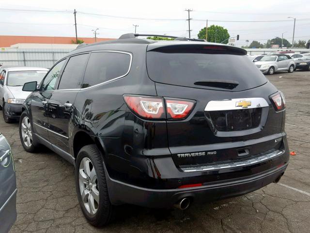 1GNKVJKD8HJ292252 - 2017 CHEVROLET TRAVERSE P BLACK photo 3