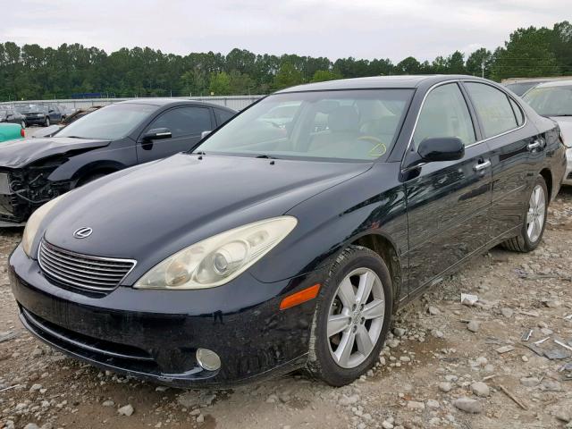 JTHBA30G465161143 - 2006 LEXUS ES 330 BLACK photo 2