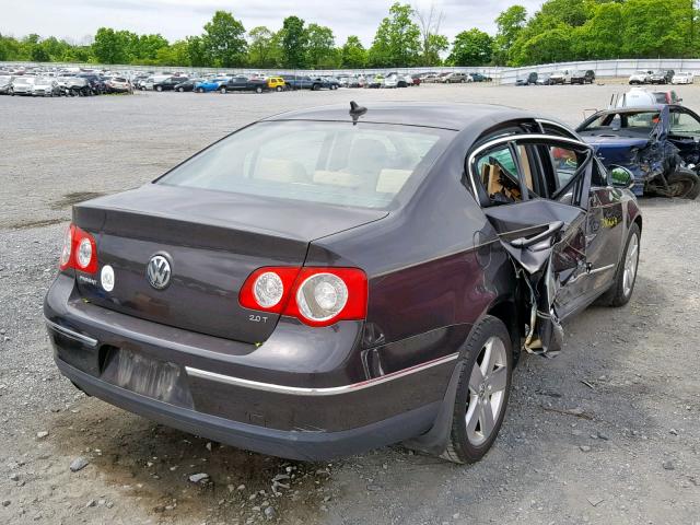 WVWAK93C38P014731 - 2008 VOLKSWAGEN PASSAT KOM BLACK photo 4