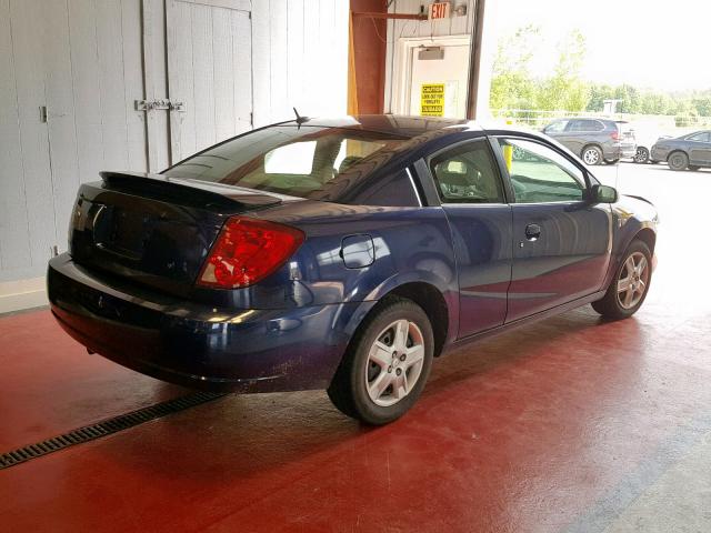 1G8AN15F07Z109261 - 2007 SATURN ION LEVEL BLUE photo 4