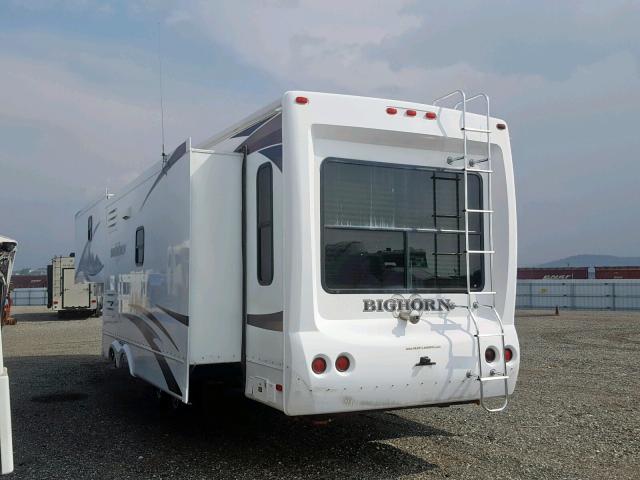 5SFBG3826CE236197 - 2012 ARO 5TH WHEEL WHITE photo 3