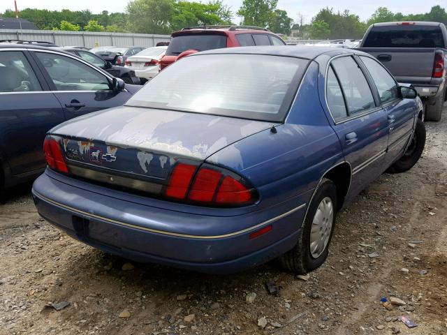 2G1WL52M9T1121707 - 1996 CHEVROLET LUMINA BLUE photo 4