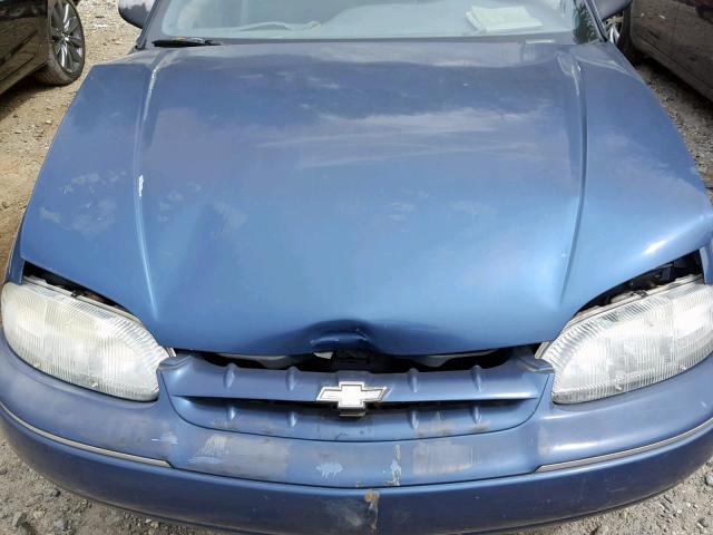 2G1WL52M9T1121707 - 1996 CHEVROLET LUMINA BLUE photo 7