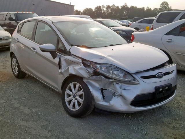 3FADP4EJ2CM161494 - 2012 FORD FIESTA SE SILVER photo 1