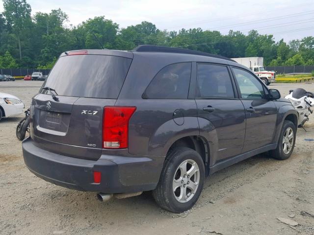 2S3DA417876128507 - 2007 SUZUKI XL7 LUXURY GRAY photo 4