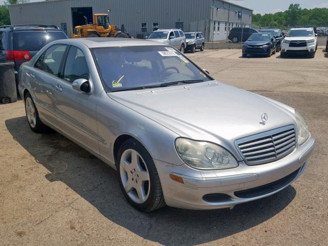 WDBNG76J13A366119 - 2003 MERCEDES-BENZ S 600 SILVER photo 1