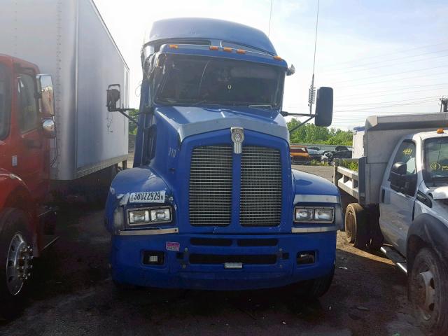 1XKADB9X91R870920 - 2001 KENWORTH CONSTRUCTI BLUE photo 10