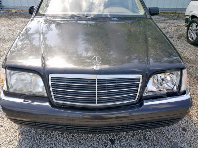 WDBGA51G5XA414477 - 1999 MERCEDES-BENZ S 500 BLACK photo 7