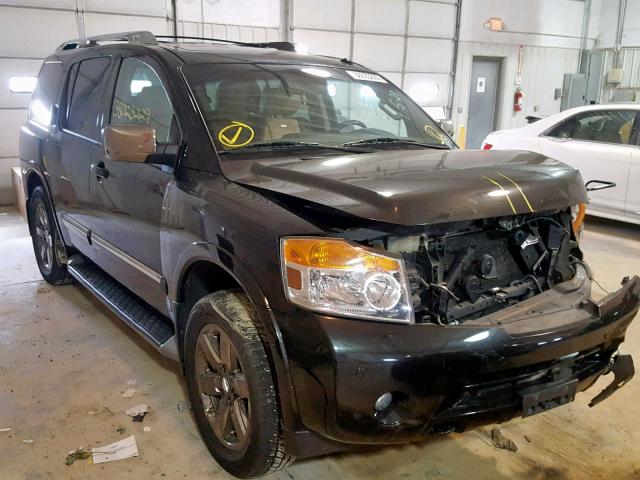 5N1AA0NE8DN610626 - 2013 NISSAN ARMADA PLA BLACK photo 1