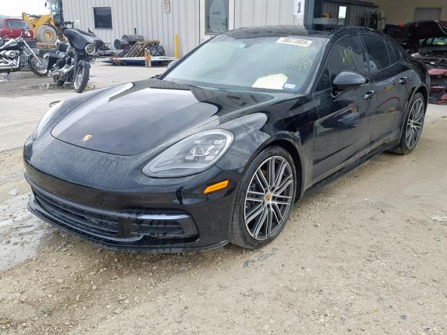 WP0AA2A76JL103383 - 2018 PORSCHE PANAMERA 4 BLACK photo 2