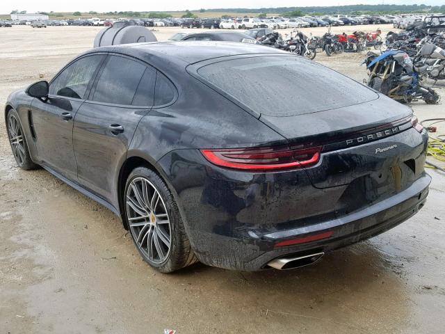 WP0AA2A76JL103383 - 2018 PORSCHE PANAMERA 4 BLACK photo 3