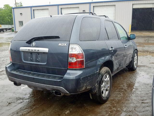 2HNYD18876H511484 - 2006 ACURA MDX TOURIN GRAY photo 4