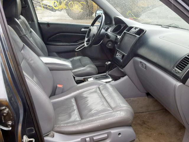 2HNYD18876H511484 - 2006 ACURA MDX TOURIN GRAY photo 5