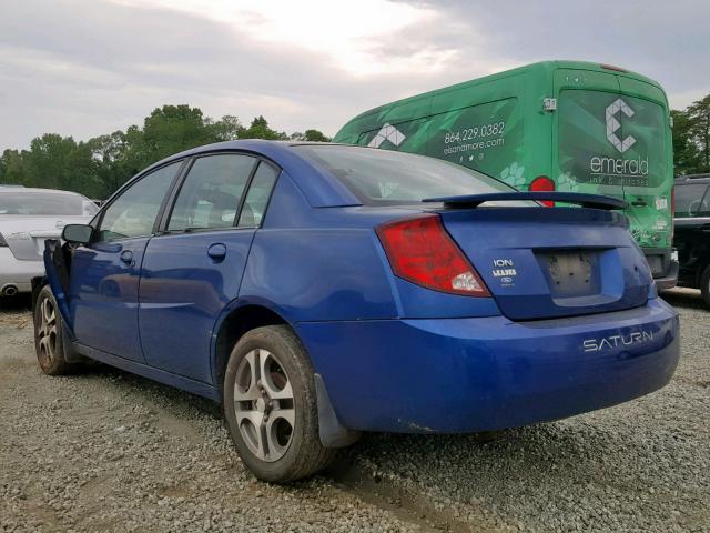 1G8AL52FX5Z108908 - 2005 SATURN ION LEVEL BLUE photo 3