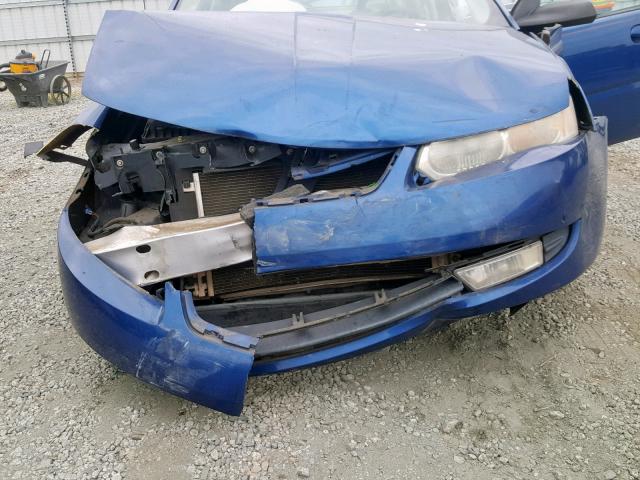 1G8AL52FX5Z108908 - 2005 SATURN ION LEVEL BLUE photo 7