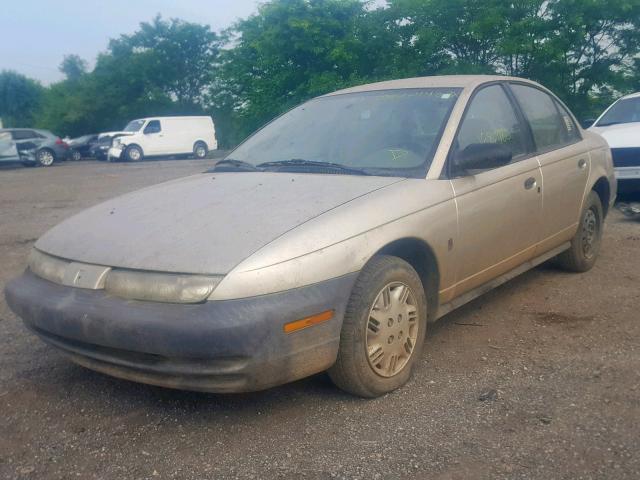 1G8ZH5282TZ279221 - 1996 SATURN SL1 TAN photo 2