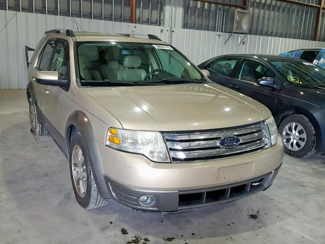 1FMDK02W98GA28407 - 2008 FORD TAURUS X S GOLD photo 1