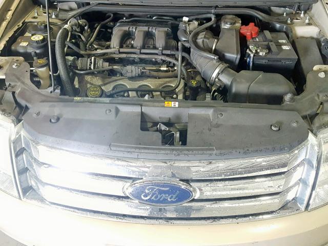 1FMDK02W98GA28407 - 2008 FORD TAURUS X S GOLD photo 7