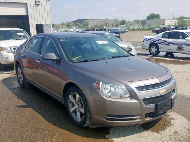 1G1ZC5EU3CF338767 - 2012 CHEVROLET MALIBU 1LT CHARCOAL photo 1