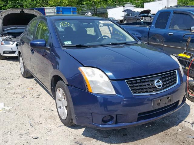 3N1AB61E58L738955 - 2008 NISSAN SENTRA 2.0 BLUE photo 1