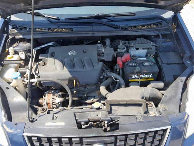 3N1AB61E58L738955 - 2008 NISSAN SENTRA 2.0 BLUE photo 7